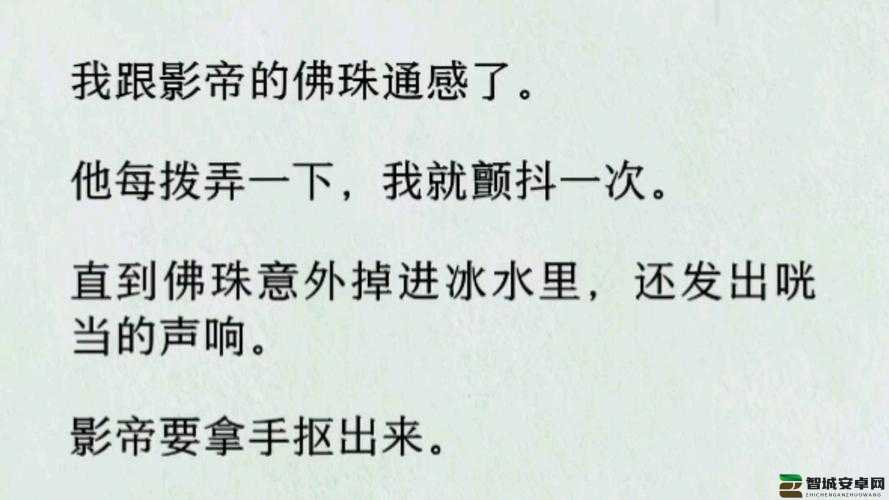 把佛珠一个一个挤出去免费阅读：探索其中独特的故事魅力