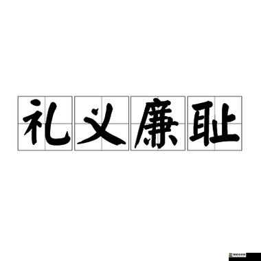 疯狂猜成语挑战，揭秘礼义廉耻背后的成语答案及深度文化解析